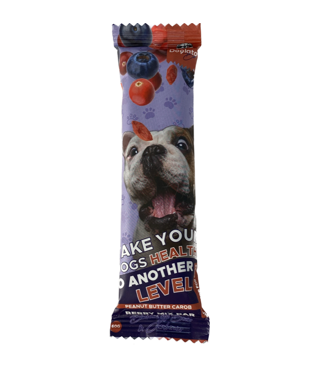 Dog Treat Berry Bar